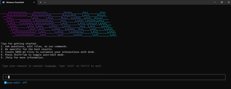 grok cli